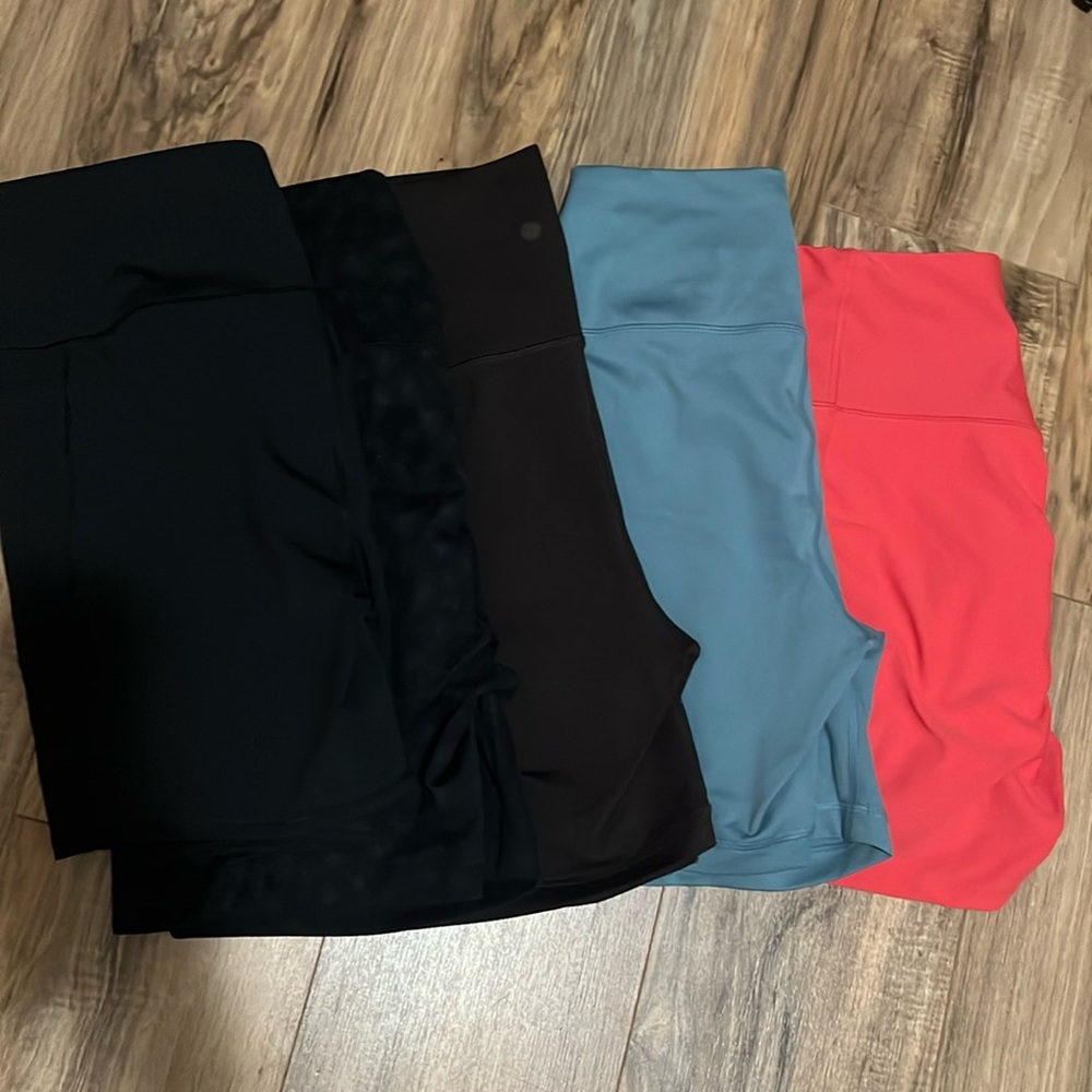 Bundle of 5 pairs of biker shorts